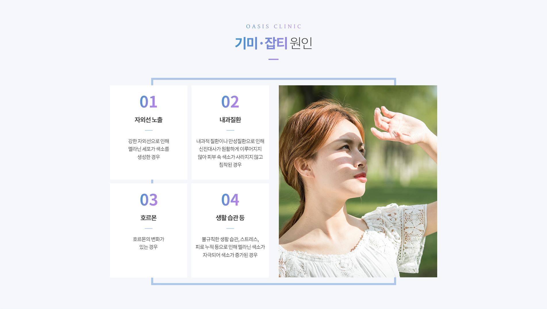 기미·잡티 원인