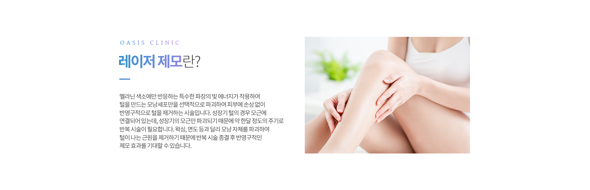 레이저제모란?